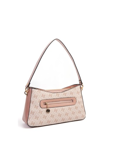 Silver Polo Sp1102 Kadın Omuz Çantası Monogram Pembe-somon-pembe