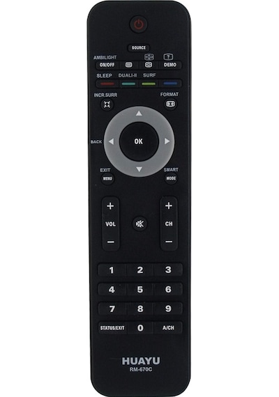 Herz Kl Rm-670C Philips Uyumlu Lcd-Led Tv Kumanda