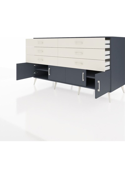 Kronos Konsol 2 Raflı 6 Çekmeceli 4 Kapaklı 176x59x99 Antrasit-an Antrasit-antrasit/aytaşı Kronos Konsol 2 Raflı 6 Çekmeceli 4 Kapaklı 176x59x99 Antrasit-an Antrasit-antrasit/aytaşı