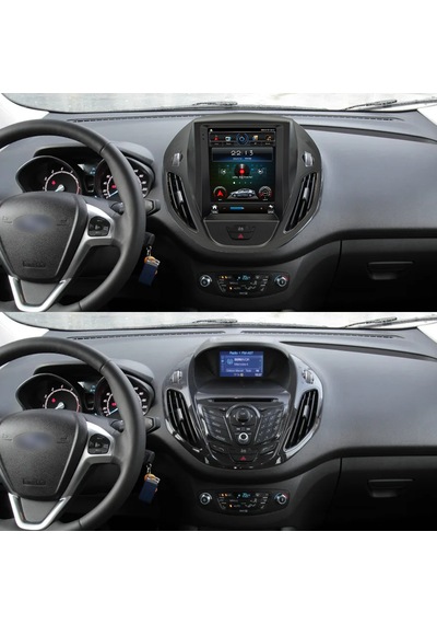 Ford Tourneo Courier / Transit Courier 2014-2023 9.7 İnç Tesla Android Multimedya 8gb Ram 128gb Hafıza Kablosuz Carplay Android Auto 9.7''