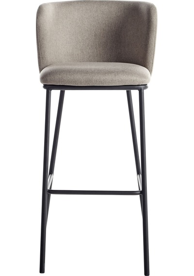 Mına 2'li Bar Sandalyesi Seti, 73 Cm Oturum, Ayak Destekli, Modern Tasarım Bej Mına 2'li Bar Sandalyesi Seti, 73 Cm Oturum, Ayak Destekli, Modern Tasarım Bej