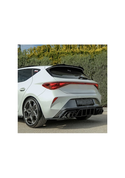 Cupra Leon 2020+ Arka Difüzör & Flap Seti Agresif Tampon Altı Tasarım & Sportif Görünüm