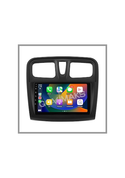 Renault Symbol 2013-2021 Uyumlu 4 Gb Ram 64 Gb Hafıza Androıd Multımedıa Teyp 9"