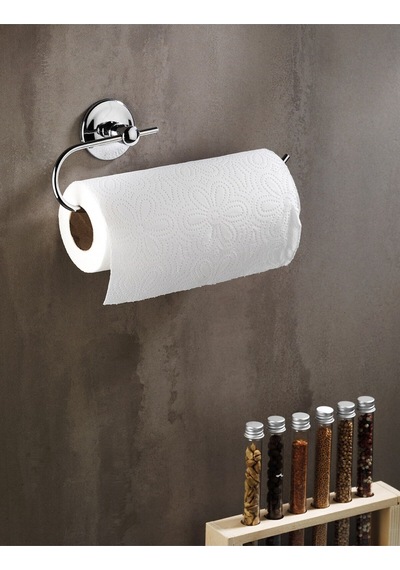Yapışkanlı Solo Havlu Kağıdı Asacağı Solo Havluluk Krom K-110 Gümüş Krom Diğer