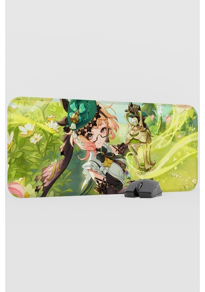 Emilie Genshin Impact Anime Gacha V1 - 70x30 Xl Gaming Mouse Pad Fare Altlığı