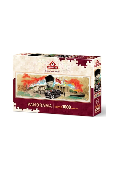 Art Puzzle Atatürk Kolajı 1000   Parça Panorama Puzzle