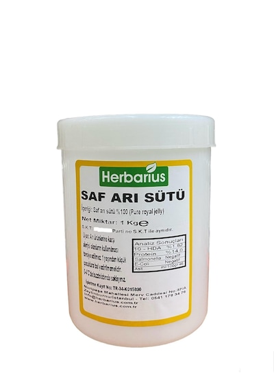 Herbarius Saf Taze Arı Sütü 1.8 Hda 1 KG