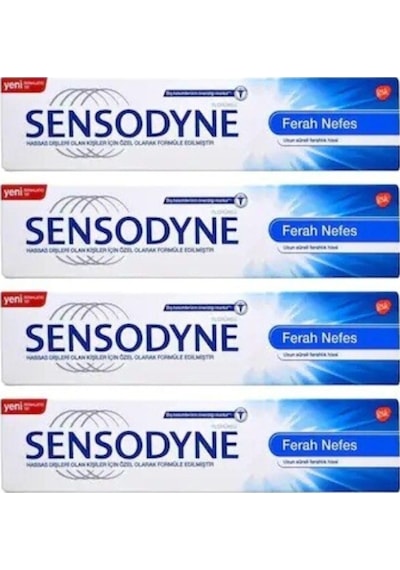 Sensodyne Ferah Nefes Diş Macunu 4 x 100 ML