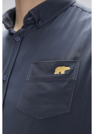 Bad Bear Frank Asfalt Erkek Basic Kısa Kollu Gömlek Asfalt