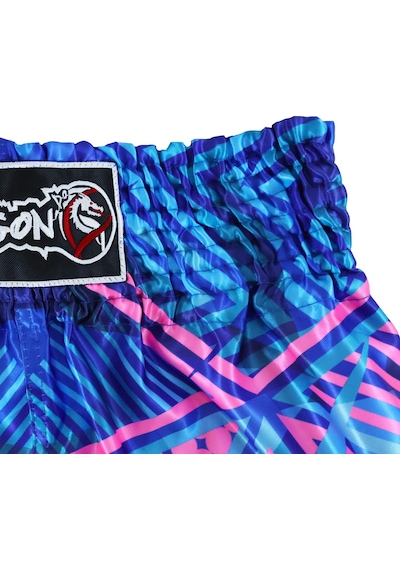 Dragondo Mt3041 Muay Thai Kick Boks Şortu Dijital Baskılı Şort Pembe