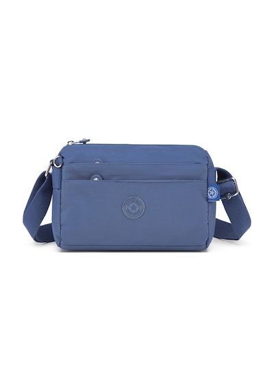 Smart Bags Günlük Küçük Boy Su Geçirmez Hafif Krınkıl Kumaş Kadın Çapraz Çanta Mavi