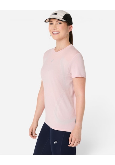 Asics Road Seamless Ss Top Kadın Pembe Kısa Kollu Tshirt 2012d292-700