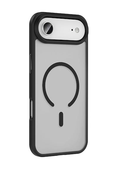 Apple Uyumlu iPhone 17 Air Kılıf M-safe Şarj Özellikli Mat Arka Yüzey Zore Sio Kapak Lacivert