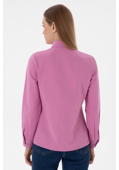 U.s. Polo Assn. Kadın Fuşya Gömlek Basic 50307726-vr023 Fusya Fuşya