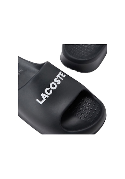 Lacoste Womens Slide Croco 2.0 Evo Black Kadın Terlik Siyah