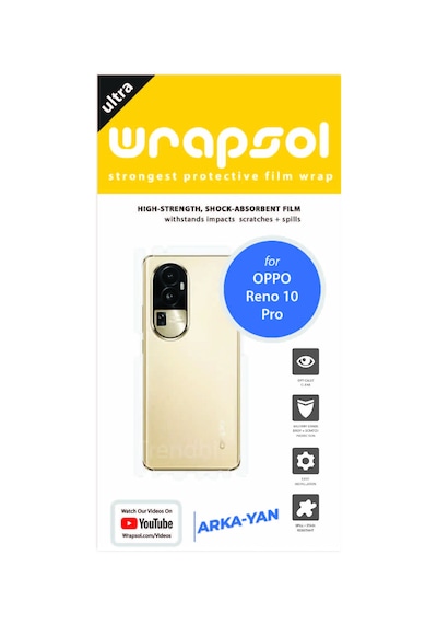 Oppo Reno 10 Pro Arka Ve Yan Tam Kaplayan Poliüretan Film
