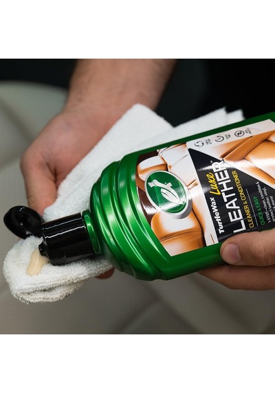 Turtle Wax Deri Temizleyici Ve Besleyici Krem 500 Ml, Mikrofiber Bez, Cila Sünger