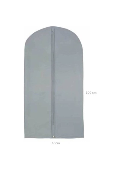3 Adet Gri Takım Elbise Kılıfı Gamboç Kumaş 60 X 100 Gri Tr Diğer