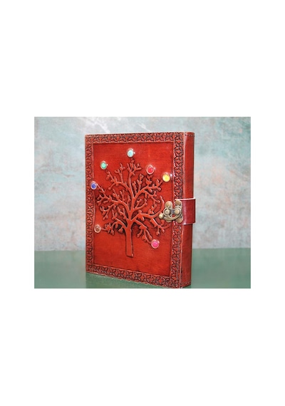 Taşlı Deri Defter Arbltgshjc7nuxq4re1 Çok Renkli