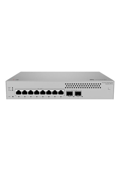Huaweı 8port Ekıt S220s-8t2x Gıgabıt 2xsfp+ Yönetilebilir Switch Rackmount Layer2