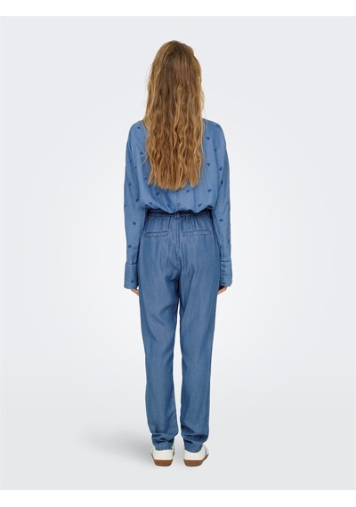 Only Onlpoptrash Charıs Lıfe Pant Cc Wvn Kadın Mavi Pantolon - O15342874