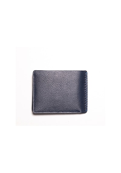 Navy Cüzdan & Kartlık Erkek 1701 Vergelio Purse Matte Crystal Wallet Card Holder Mavi