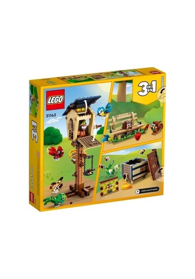 LEGO® Creator 31143 Birdhouse Kuş Evi 3'ü 1 Arada Oyuncakları