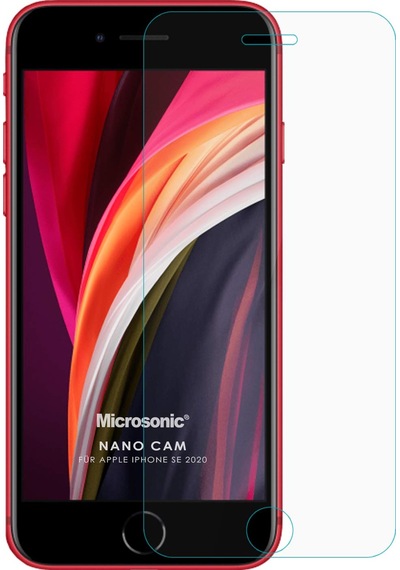 Microsonic İphone Se 2020 Nano Cam Ekran Koruyucu İphone Se 2020 İle Uyumlu Ekran Koruyucu Sku: Mır8690010108692