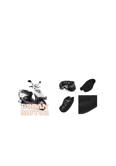 Kuba Vn 50 Pro Motosiklet Sele Koltuk Kılıfı Çift Katlı File 3d Oem