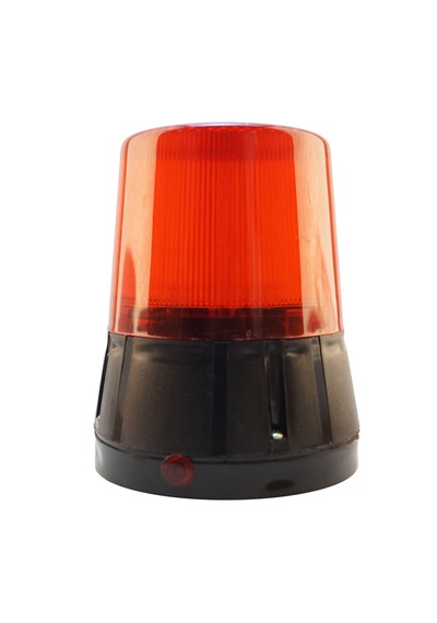 Mesan Ø110 Yanıp Sönen Ampul E27 Fotoselli Lamba Kırmızı 24vdc Ms 833.1.24vdc