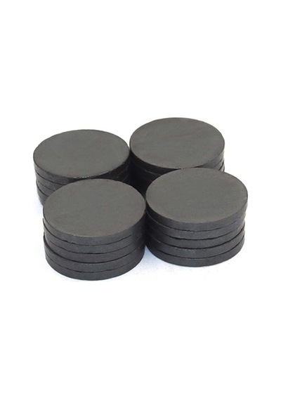 30x3 Mm Yuvarlak Dekoratif Süsleme Mıknatısı Kokulu Taş Nişan Kına Magneti 20 Adet