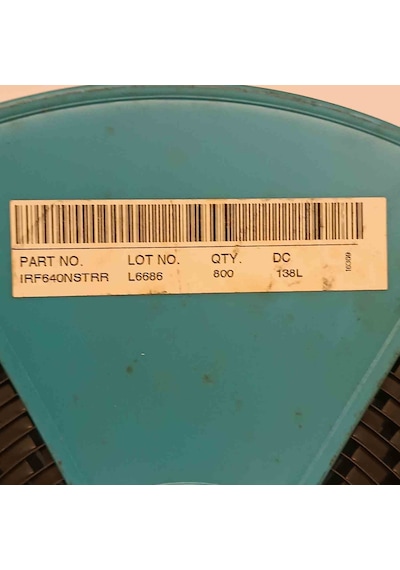Irf640nstrr 18a 200v To263 N/a Mosfet Transistör 10 Adet
