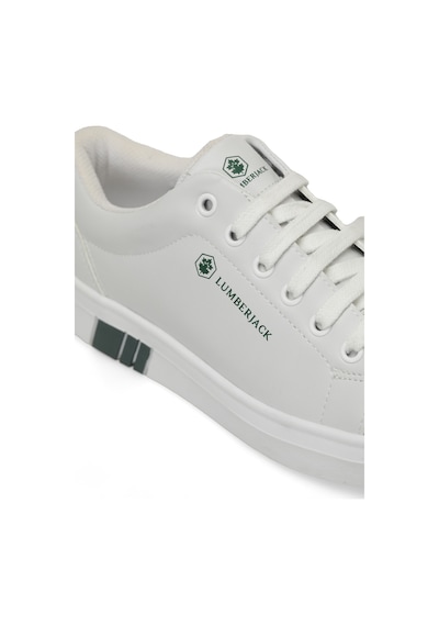 Lumberjack Tına 5fx Beyaz Kadın Sneaker Beyaz-yesıl Beyaz - Yeşil