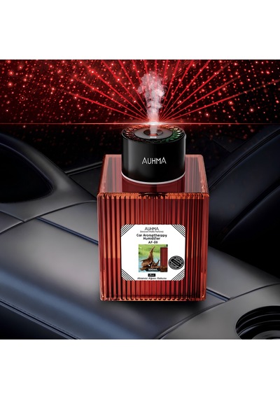 Auhma Af-09 500 Ml Rgb Araç İçi Yıldız Projeksiyonlu Nemlendirici Diğer