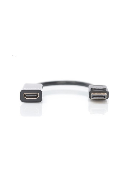 Digutus Ak-340400-001-s Displayport Dp Hdmı Dp Erkek - Hdmı Tip A Dişi, 0.15 Metre, Siyah