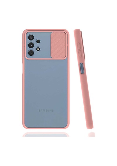 Galaxy A32 4G Kilif Sürgülü Kamera Koruma Silikon 493870388