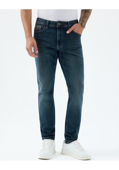 Ricardo Slim Fit Erkek Pantolon Denim