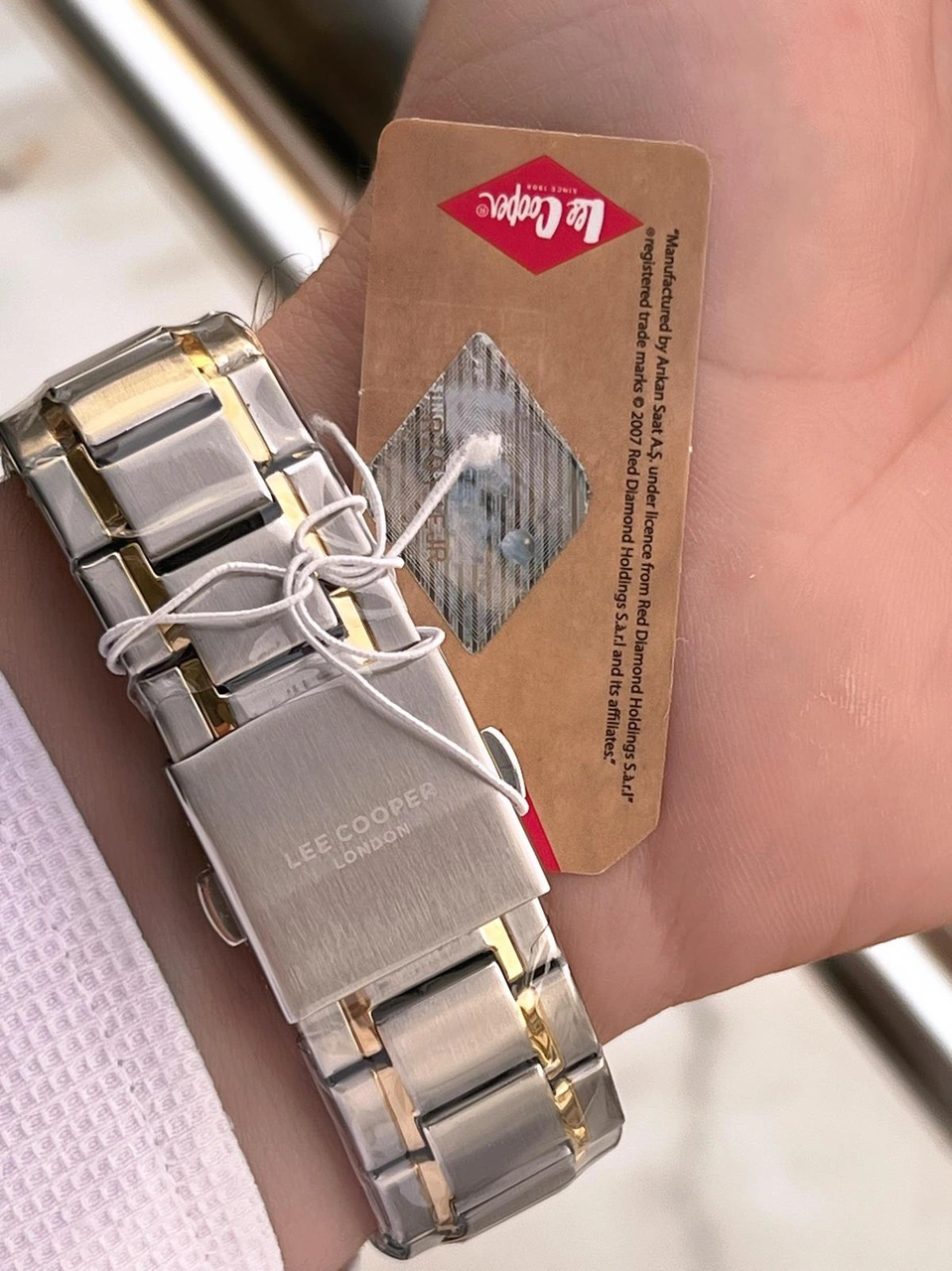 Lee Cooper Premium Nişan Ve Damatlara Özel 2 Yıl Garantili 5 Atm Erkek Kol Saati+bileklik E08249.230 Gümüş