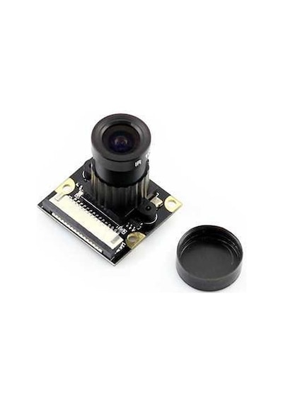 Raspberry Pi Kamera - Ayarlanabilir Fokus + Kızılötesi Led Modülü F