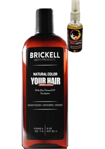 Brickell Saçsakal 237ml Erkek Beyazıık Şampuanı + L.kamasutra Erkeklere Özel Delaysprey 30 Ml