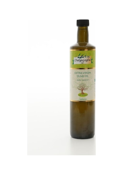 Dalgıçoğlu Erken Hasat Soğuk Sıkım Zeytinyağı Siyah Filtresiz Cam 750 ML