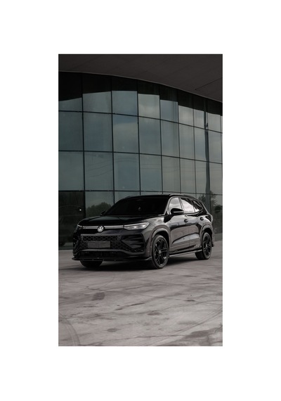 Volkswagen Tayron 2025+ R-line Yan Marşpiyel Seti Piano Black Sportif Yan Tasarım