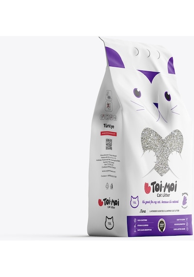 Toi Moi Lavanta Kokulu Sodyum Bentonit Kedi Kumu 10 L