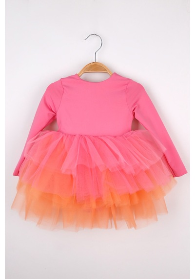 Le Mabelle Pembe Tütü Etekli Kız Bebek Balerin Elbise - Miranda Pembe