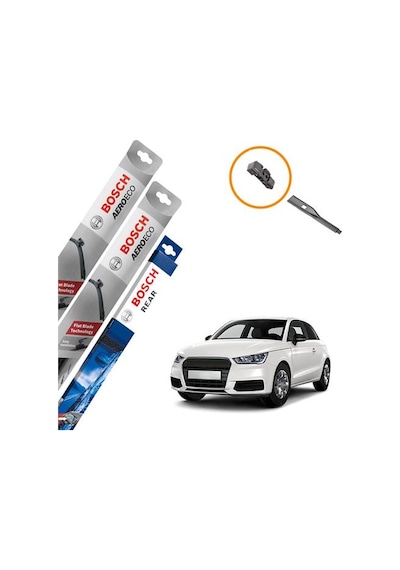 Audi A1 Sportback Muz Silecek Ön Arka Bosch Aeroeco 2012-2017
