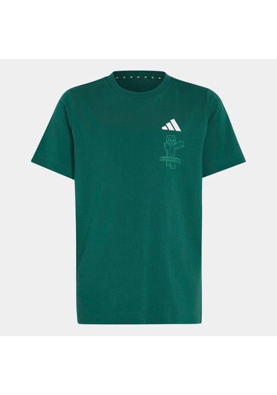 Adidas Minecraft Çocuk Yeşil Tişört Ks9030
