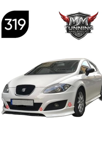 Mmtunning Seat Leon Mk2 Makyajlı Ön Tampon Eki