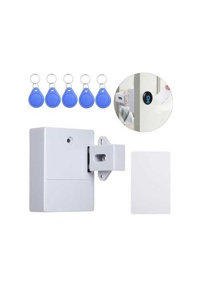 Wenlin Rfıd Kendin Yap Açılır Gizli Dolap Kilidi, Akıllı Sensör Gardırop Ayakkabı Çekmecesi Elektronik Kilit Diğer