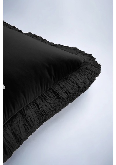 Metallic Love Yazılı Saçaklı Yastık Kılıfı - Monokrom Modern Siyah Beyaz Püsküllü Kırlent Kılıfı Yağmur Koyu Bej Metallic Love Yazılı Saçaklı Yastık Kılıfı - Monokrom Modern Siyah Beyaz Püsküllü Kırlent Kılıfı Yağmur Koyu Bej