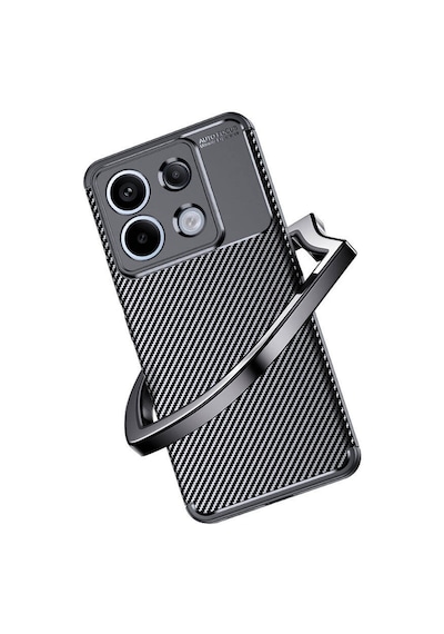Xiaomi Redmi Note 13 Pro Kılıf Negro Karbon Tasarım Silikon Kılıf